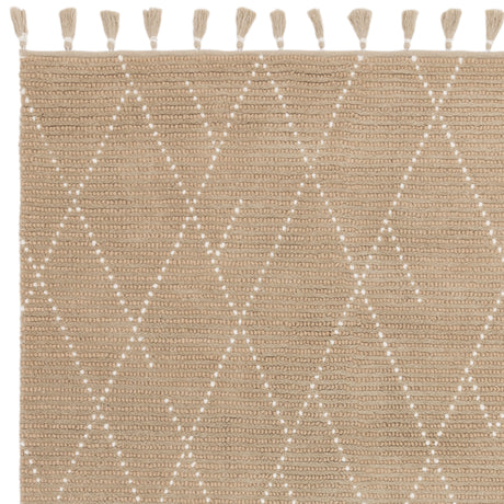 Nepal Sand/Cream Linear Rug Rug - Image 2