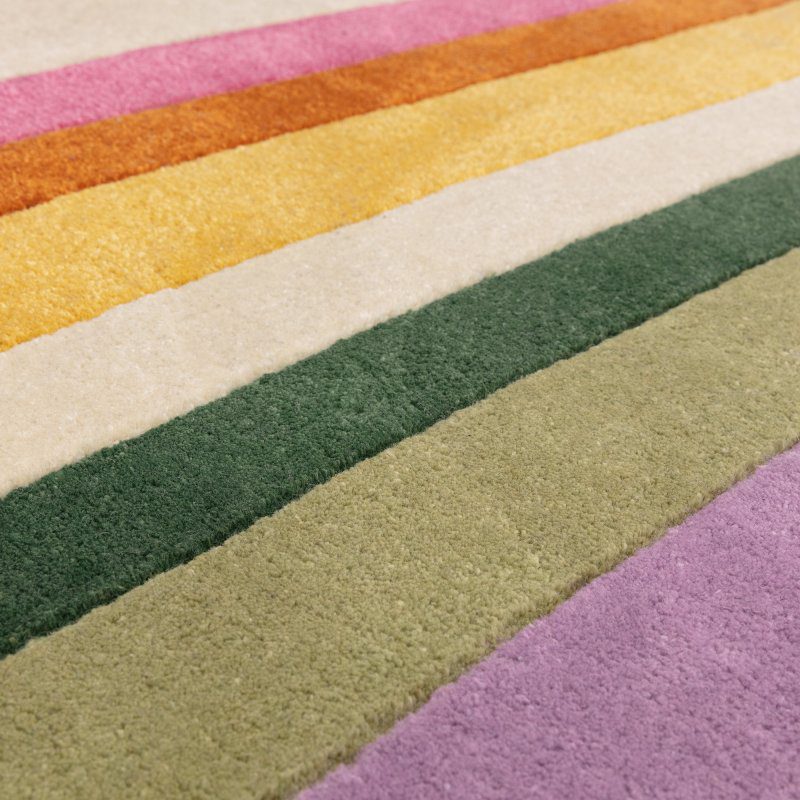 Romy 01 Retro Pink Rug