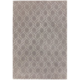 Nexus Fine Lines Grey/Silver Rug - Image 1
