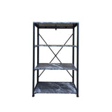 Alora 105cm 4-Tier Black Display Unit