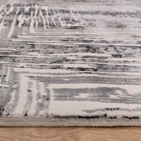 Kuza Portrait Grey Rug - Image 4