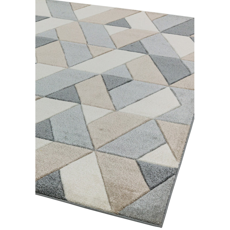 Sketch SK01 Rhombus Grey Rug - Image 4