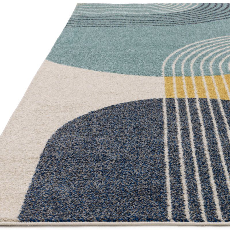 Muse Blue Retro Mu15 Rug