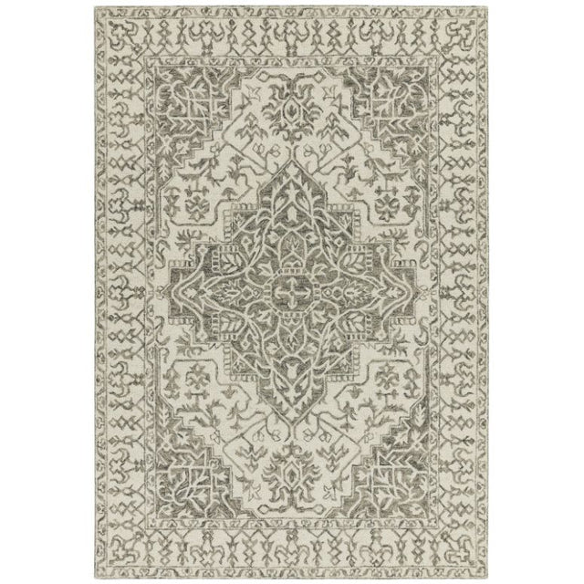 Bronte Fine Loop Smoke Rug - Image 1