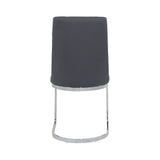 Chevron Grey Dining Chair