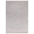 Kuza Plain Stripe Silver Rug - Image 1