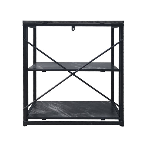 Alora 72cm 3-Tier Black Display Unit