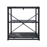 Alora 72cm 3-Tier Black Display Unit
