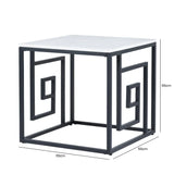 Devon Black and Grey End Table - KD