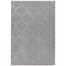 Antibes AN01 Grey Trellis Rug - Image 1