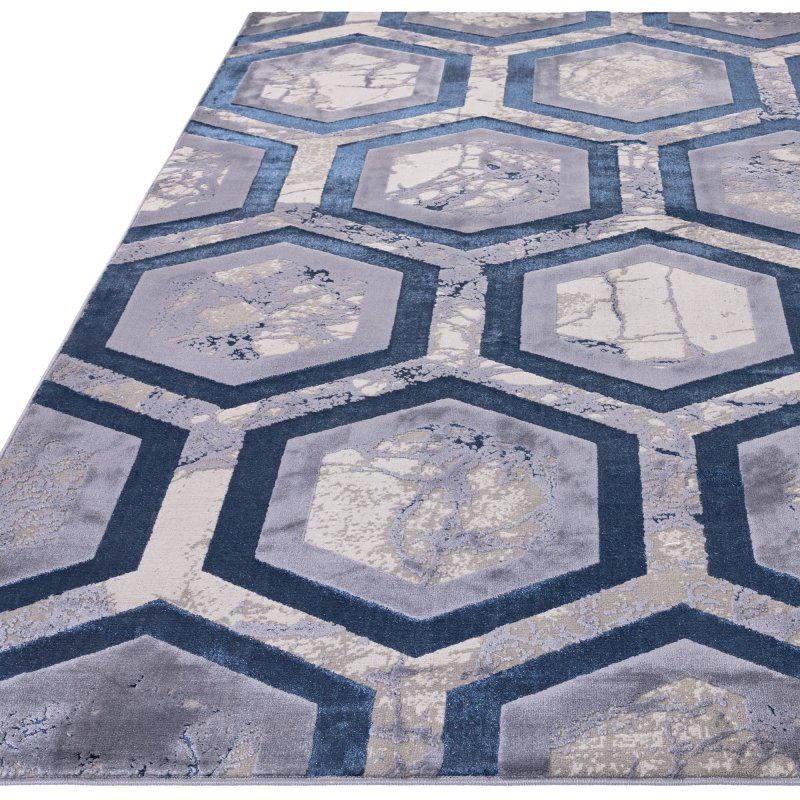 Aurora Hexagon Au19 Rug