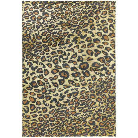 Quantum Qu01 Leopard Rug
