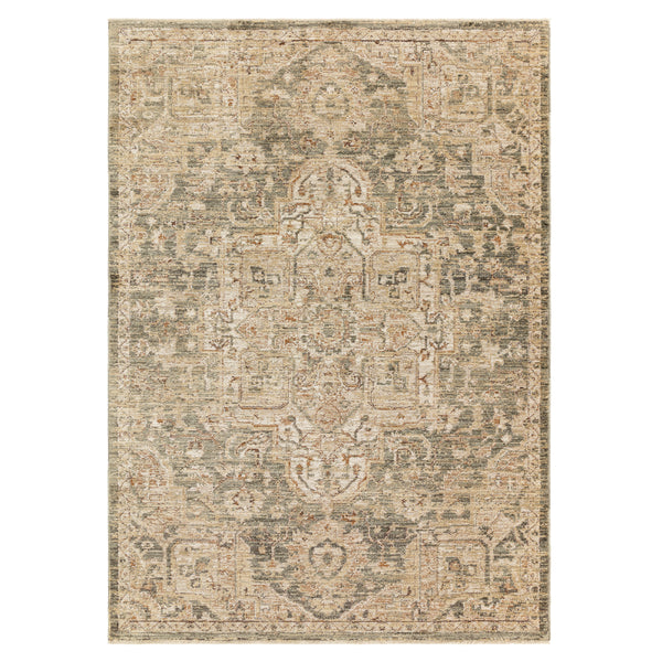 Heriz Serapi Green Rug - Image 1