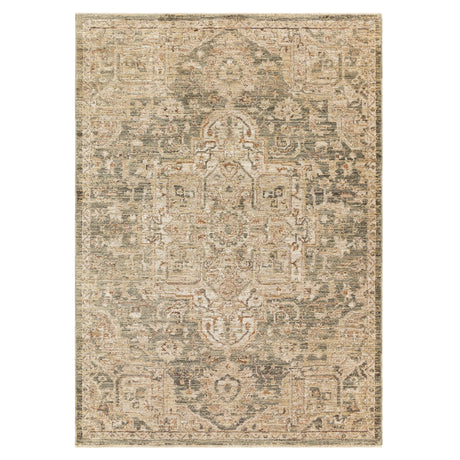 Heriz Serapi Green Rug - Image 1