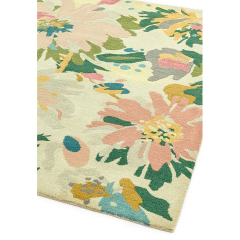 Reef Rf10 Floral Pink Multi Rug