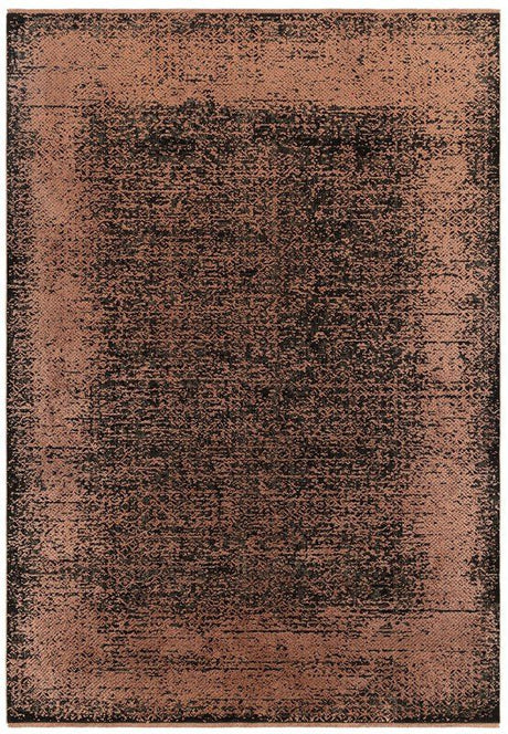 Elodie Terracotta/Black Rug