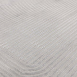 Kuza Shape Silver / Grey Rug