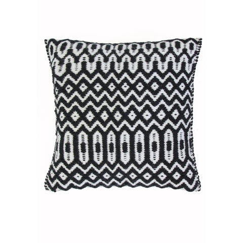 Halsey Cushion Black Rug - Image 1