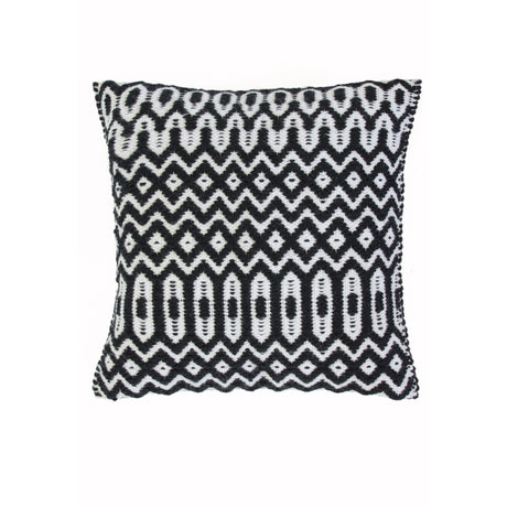 Halsey Cushion Black Rug - Image 1