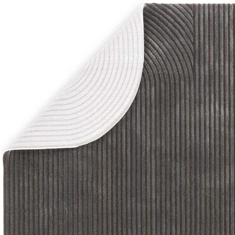 Kuza Shape Black / Charcoal Rug 120x170cm