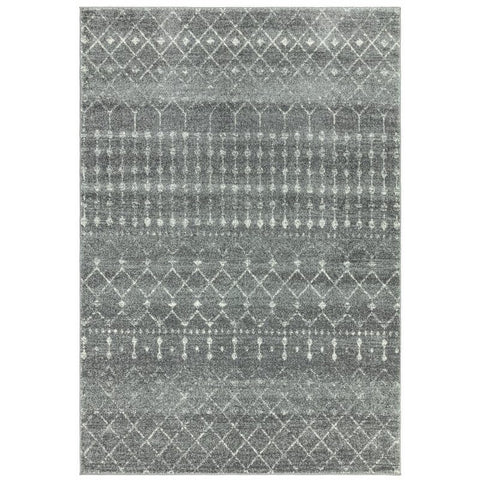 Nova Dark Grey Nv34 Rug