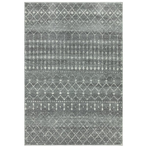 Nova Dark Grey Nv34 Rug