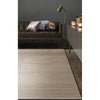 Kuza Plain Stripe Beige Rug