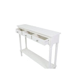 Delta White Medium Console Table