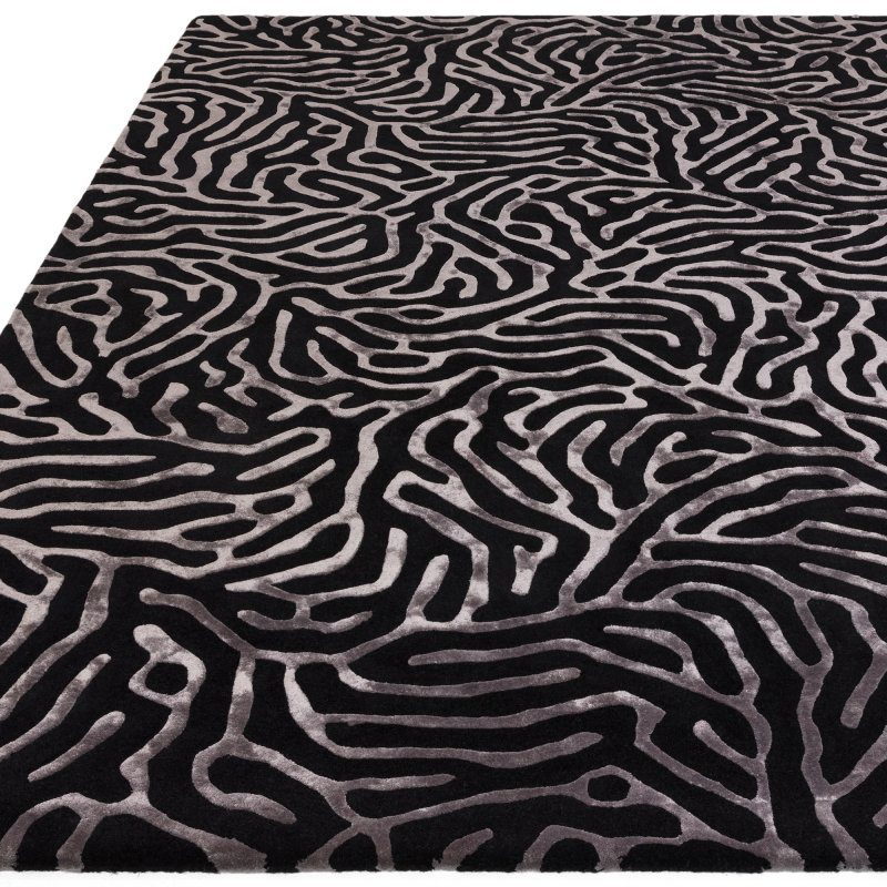 Katherine Carnaby Coral Gunmetal Rug