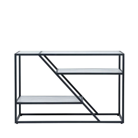 Ibarra Black and Grey Console Table - KD