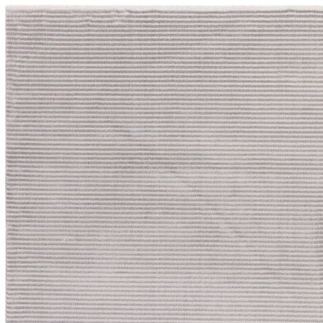 Kuza Plain Stripe Silver Rug - Image 3