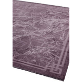 Zehraya Ze01 Purple Border Rug