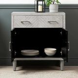 Venus 1 Drawer 2 Door Cabinet Grey