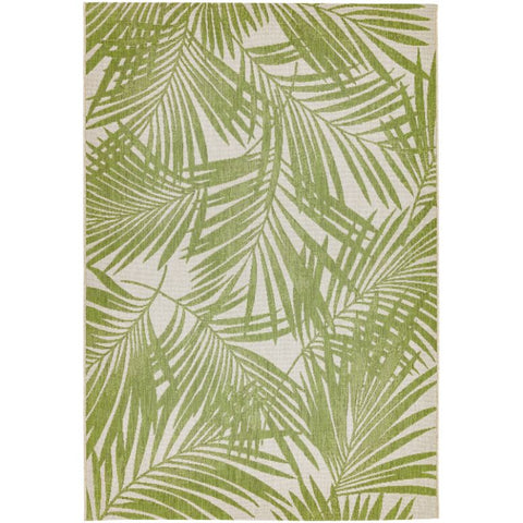 Patio 15 Green Palm Rug - Image 1