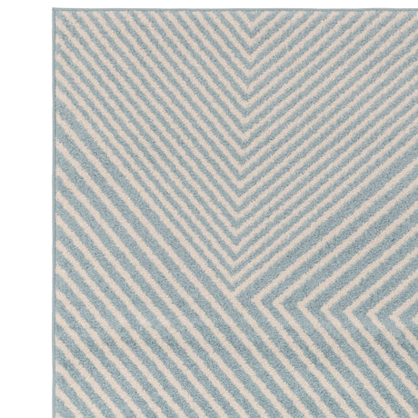 Muse Blue Cross Rug MU19 Rug - Image 2