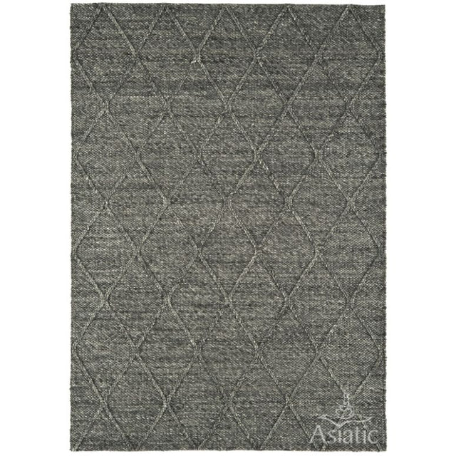 Katherine Carnaby Coast Diamond 01 Charcoal Rug - Image 1