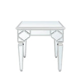 Marrakech Mirror End Table Silver