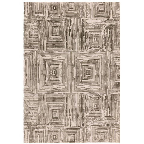 Kuza Portrait Khaki Rug - Image 1