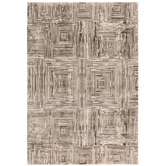 Kuza Portrait Khaki Rug - Image 1