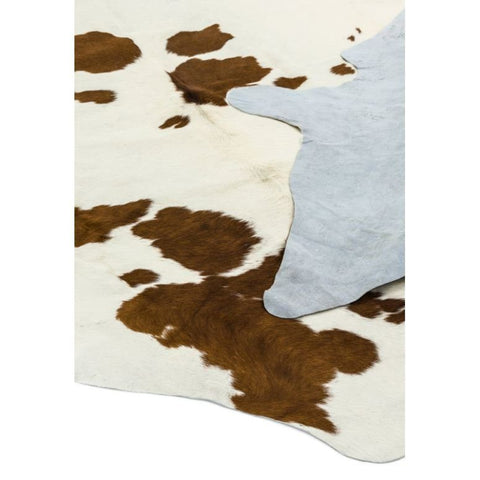 Rodeo 02 Brown & White Rug 100x100cm