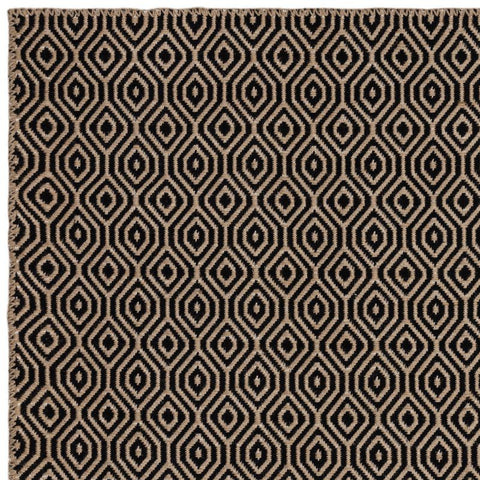 Global Black Mosaic Rug 160x230cm