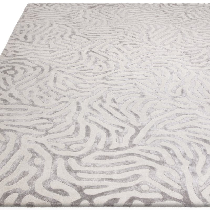 Katherine Carnaby Coral Silver Rug