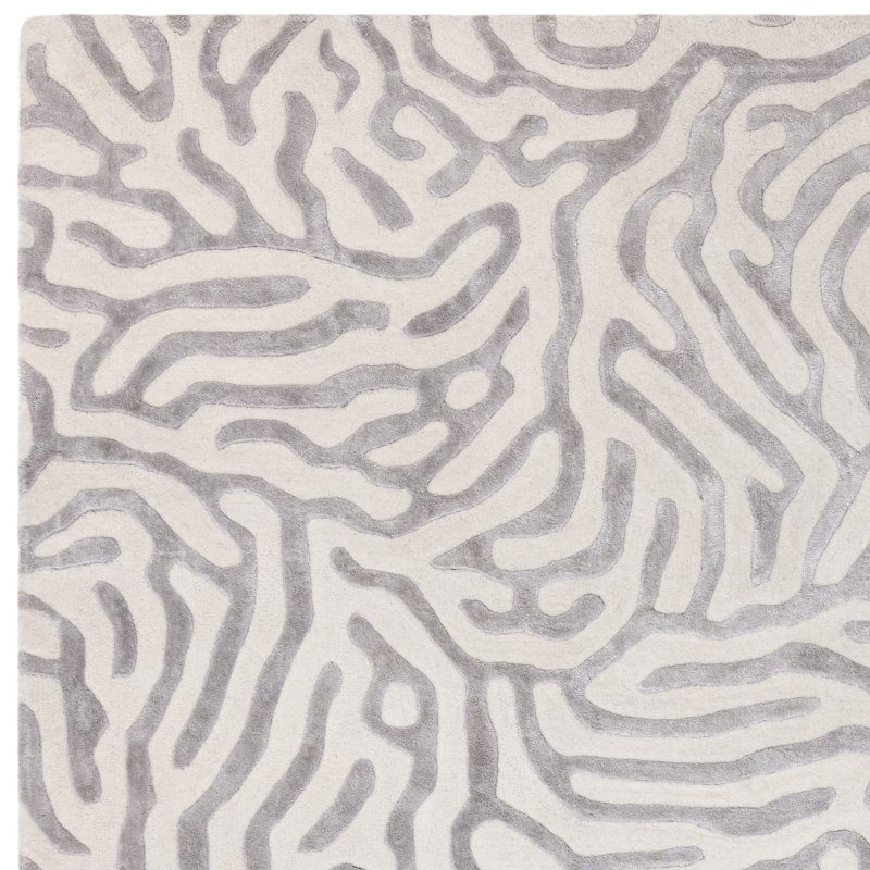 Katherine Carnaby Coral Silver Rug