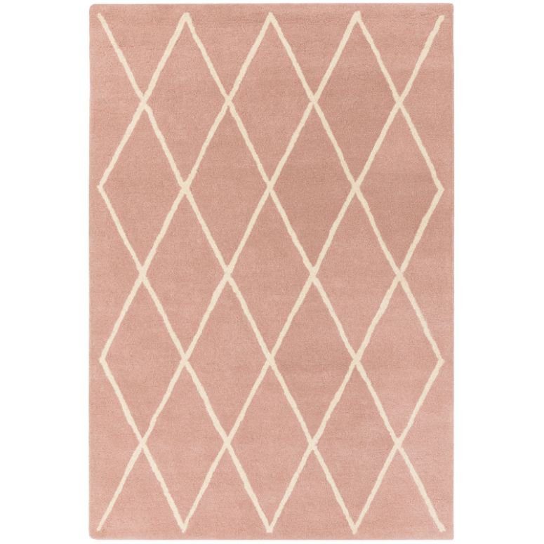Albany Diamond Pink Rug