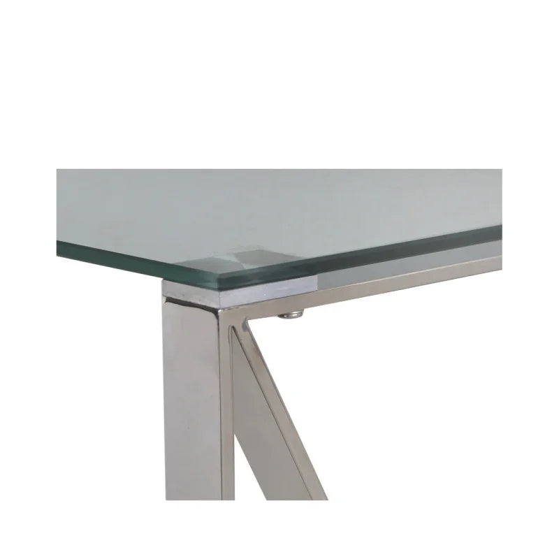 Zenith Stainless Steel Console Table
