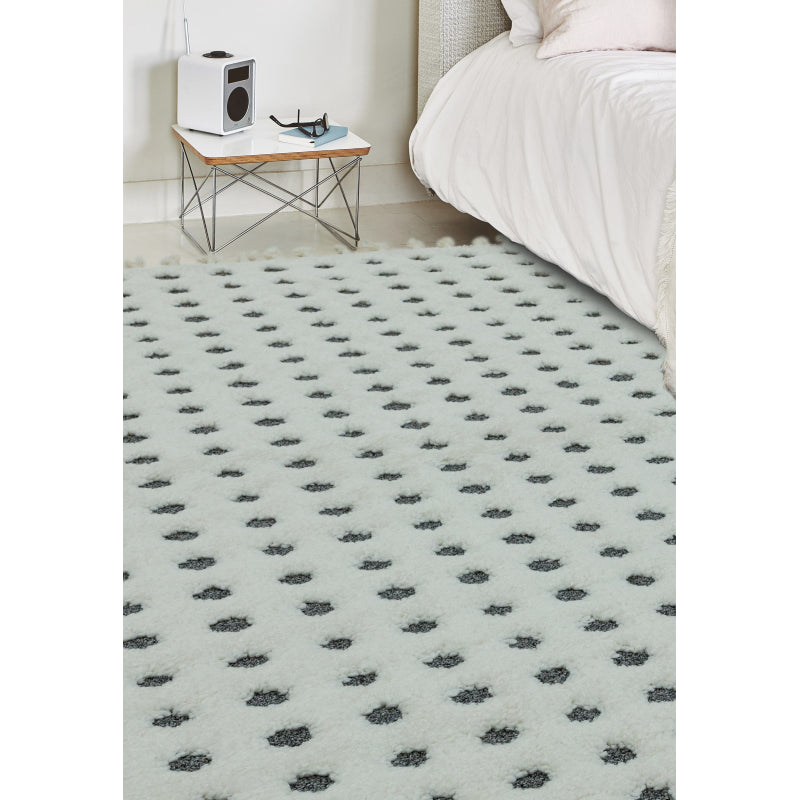 Ariana AR05 Dotty Grey Rug - Image 2