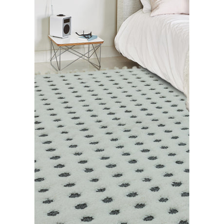 Ariana AR05 Dotty Grey Rug - Image 2