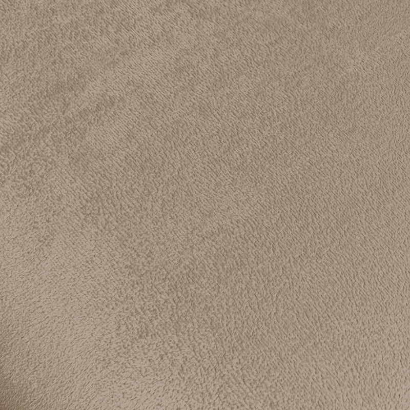 Eris Taupe Velvet Bar Stool with Chrome Legs