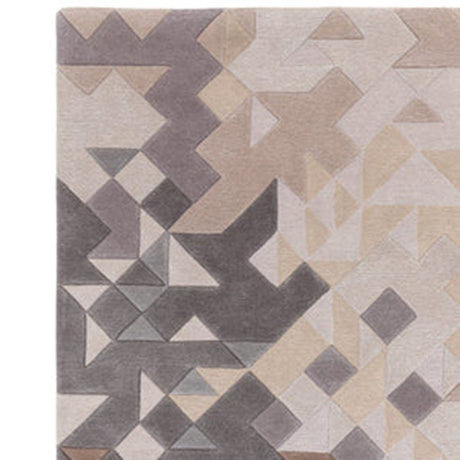 Enigma Grey Multi Rug