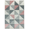 Sketch Sk05 Cubic Pink Rug